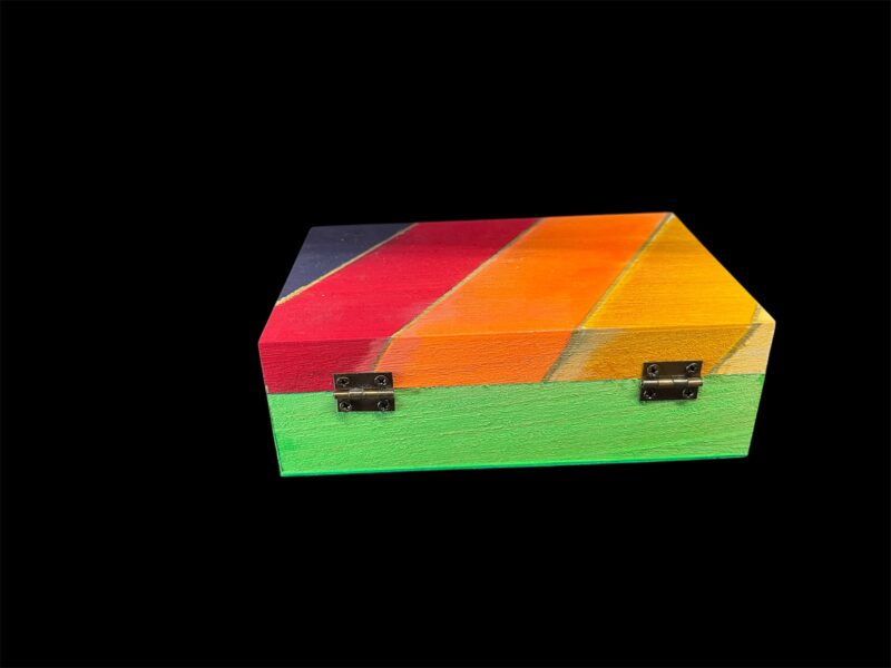 Large Hand-Painted Gratitude Box - Image 2