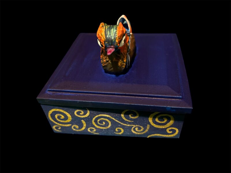 Small Handcrafted Gratitude Box - Yomei - Image 4